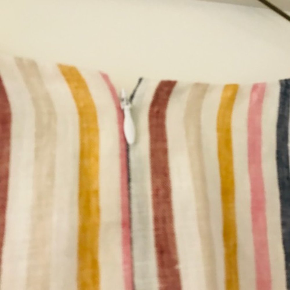 Boden Striped V-Neck Tie-Waist Maxi Dress in Multicolor - Picture 5 of 12